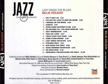 CD Billie Holiday: Lady Sings The Blues LTD