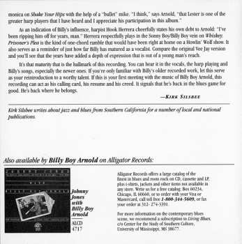 CD Billy Boy Arnold: Back Where I Belong