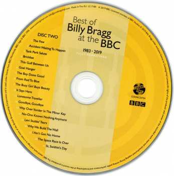 2CD Billy Bragg: Best Of Billy Bragg At The BBC 1983-2019