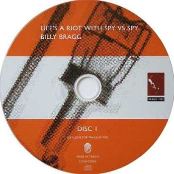 2CD Billy Bragg: Life's A Riot With Spy Vs Spy