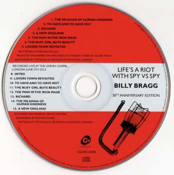 CD Billy Bragg: Life's A Riot With Spy Vs Spy