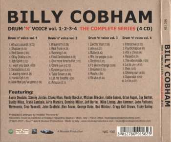 4CD Billy Cobham: Drum 'N' Voice Vol.1-2-3-4  The Complete Series