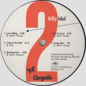 LP Billy Idol: Billy Idol