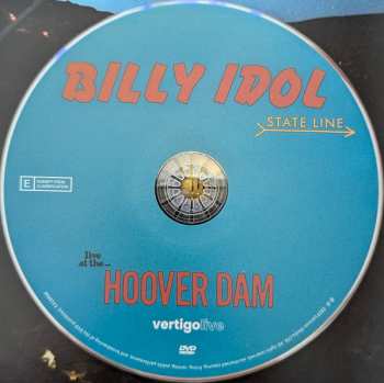 DVD Billy Idol: State Line: Live At The Hoover Dam