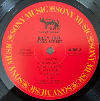 LP Billy Joel: 52nd Street LTD