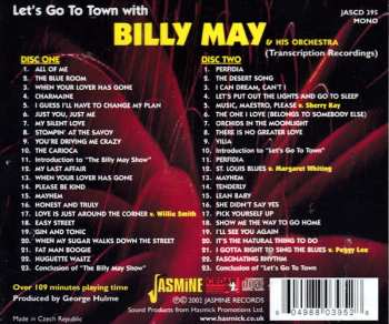 2CD Billy May And His Orchestra: Let's Go To Town With Billy May & His Orchestra