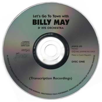 2CD Billy May And His Orchestra: Let's Go To Town With Billy May & His Orchestra
