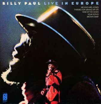 CD Billy Paul: Live In Europe