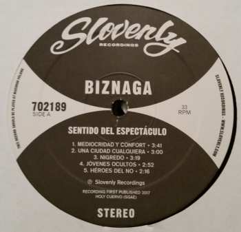 LP Biznaga: Sentido Del Espectáculo