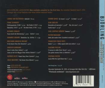 CD Jussi Björling: Björling reDiscovered: Carnegie Hall Recital DIGI