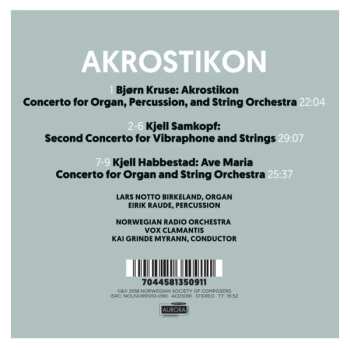 CD Kjell Habbestad: Akrostikon