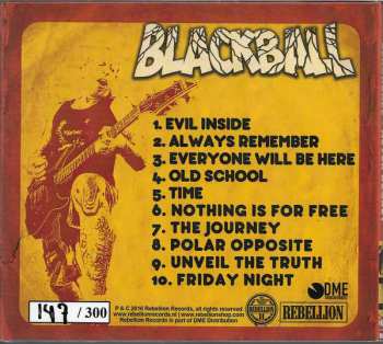 CD Black Ball: Never Regret LTD | NUM