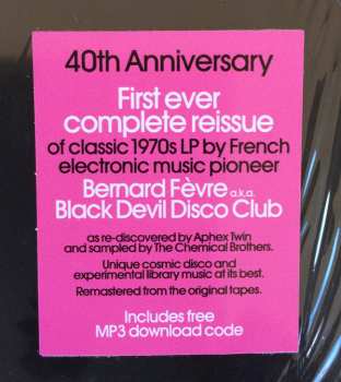 LP Black Devil: Disco Club