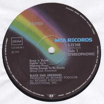 LP Black Oak Arkansas: X-Rated