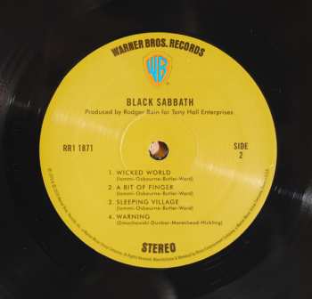 LP Black Sabbath: Black Sabbath
