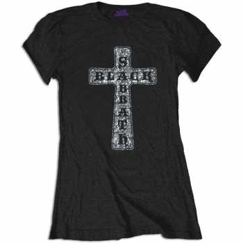 Merch Black Sabbath: Frauen T-Shirt Cross 