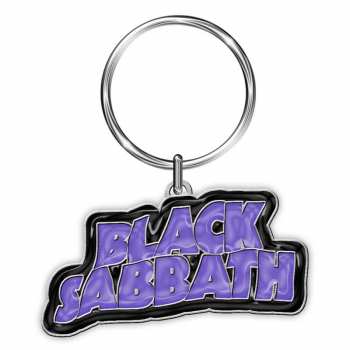 Merch Black Sabbath: Schlüsselanhänger Logo Black Sabbath 