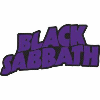 Merch Black Sabbath: Aufnäher Logo Black Sabbath Cut Out