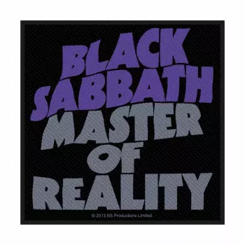 Aufnäher Master Of Reality 