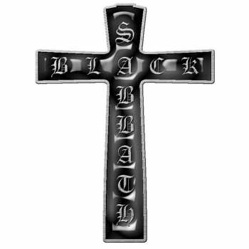 Merch Black Sabbath: Button Cross
