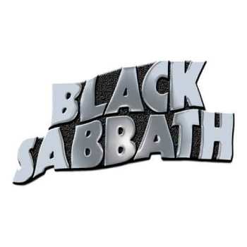 Merch Black Sabbath: Button Wavy Logo Black Sabbath