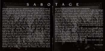 CD Black Sabbath: Sabotage