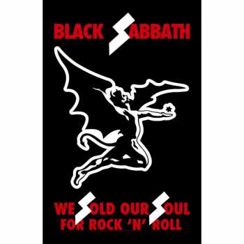 Merch Black Sabbath: Textil-Poster We Sold Our Souls