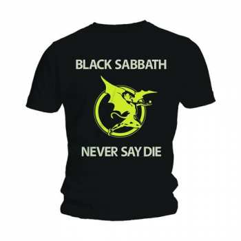 Merch Black Sabbath: T-Shirt Never Say Die 