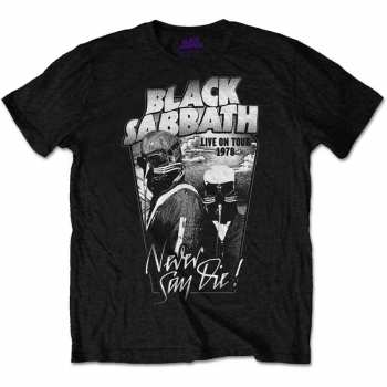 Merch Black Sabbath: T-Shirt Never Say Die 