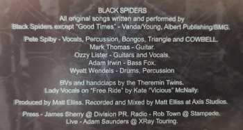 LP Black Spiders: Black Spiders CLR | LTD