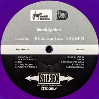 LP Black Spiders: This Savage Land CLR | LTD