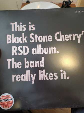 LP Black Stone Cherry: This Is Black Stone Cherry's RSD Album. The Band Really Likes It. CLR | LTD