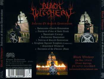 CD/DVD Black Witchery: Inferno Of Sacred Destruction