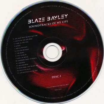 2CD Blaze Bayley: Soundtracks Of My Life