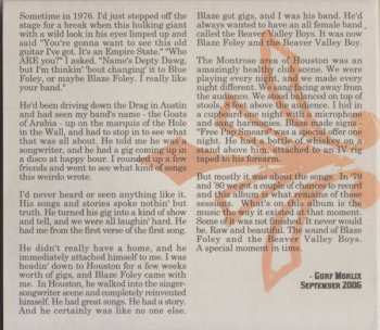 CD Blaze Foley: Cold, Cold World