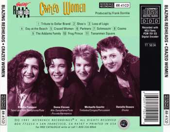CD Blazing Redheads:  Crazed Women