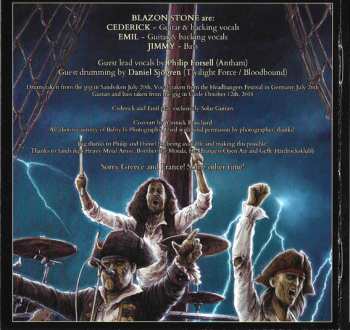 CD Blazon Stone: Live In The Dark