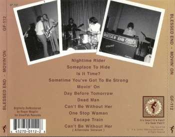 CD Blessed End: Movin' On