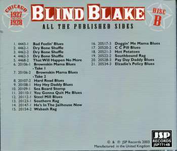 5CD/Box Set Blind Blake: All The Published Sides