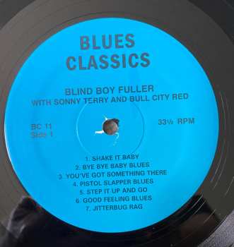 LP Blind Boy Fuller: Blind Boy Fuller With Sonny Terry And Bull City Red