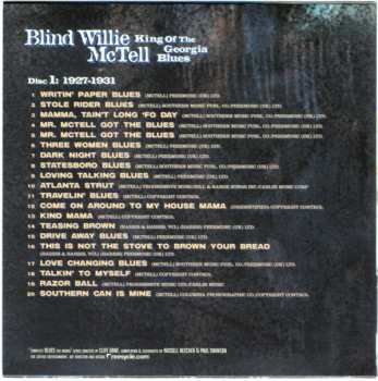6CD/Box Set Blind Willie McTell: King Of The Georgia Blues