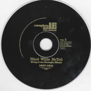 6CD/Box Set Blind Willie McTell: King Of The Georgia Blues