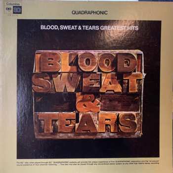 LP Blood, Sweat And Tears: Blood, Sweat & Tears Greatest Hits