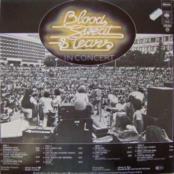 2LP Blood, Sweat And Tears: In Concert