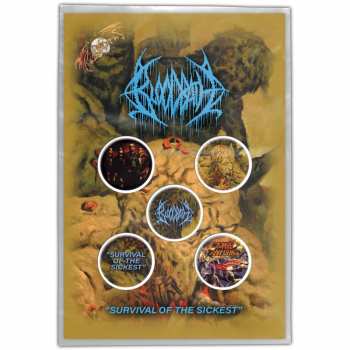 Merch Bloodbath: Button-Set Survival Of The Sickest