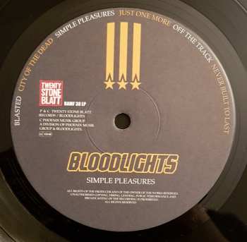 LP Bloodlights: Simple Pleasures