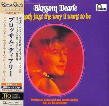 CD Blossom Dearie: That's Just The Way I Want To Be