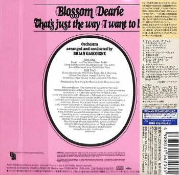 CD Blossom Dearie: That's Just The Way I Want To Be