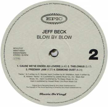 LP Jeff Beck: Blow By Blow