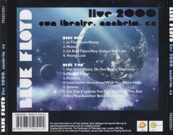 2CD Blue Floyd: Live 2000: Sun Theatre, Anaheim